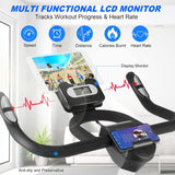 ANCHEER Indoor Cycling Bike mit Herzfrequenzmesser, APP Control