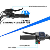Ancheer 26-zoll-rad 250w Pendel-elektrokreuzer-fahrrad Mit Abnehmbarer 12,5-ah-batterie