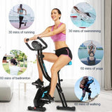 ANCHEER APP Control Falt-Heimtrainer mit 10-stufigem einstellbarem Magnetwiderstand