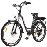 Ancheer 26-zoll-rad 250w Pendel-elektrokreuzer-fahrrad Mit Abnehmbarer 12,5-ah-batterie