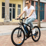 Ancheer 27,5-Zoll-rad 36v 250w Blue Spark Elektro-mountainbike Mit Abnehmbarer 36v 10ah Batterie