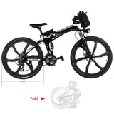Ancheer 26 Zoll faltbar Electric Power Mountainbike