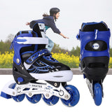 New Unisex PU Wheel PP Material Indoor Outdoor Roller Children Tracer Adjustable Inline Skate