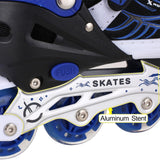 New Unisex PU Wheel PP Material Indoor Outdoor Roller Children Tracer Adjustable Inline Skate