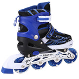 New Unisex PU Wheel PP Material Indoor Outdoor Roller Children Tracer Adjustable Inline Skate