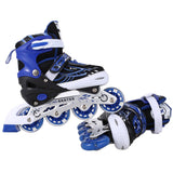 New Unisex PU Wheel PP Material Indoor Outdoor Roller Children Tracer Adjustable Inline Skate