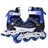 New Unisex PU Wheel PP Material Indoor Outdoor Roller Children Tracer Adjustable Inline Skate