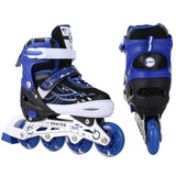 New Unisex PU Wheel PP Material Indoor Outdoor Roller Children Tracer Adjustable Inline Skate