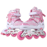New Unisex PU Wheel PP Material Indoor Outdoor Roller Children Tracer Adjustable Inline Skate