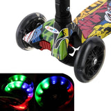 R3 Graffiti Pattern Kids Kick Scooter