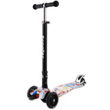 R3 Graffiti Pattern Kids Kick Scooter